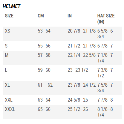 Size guide